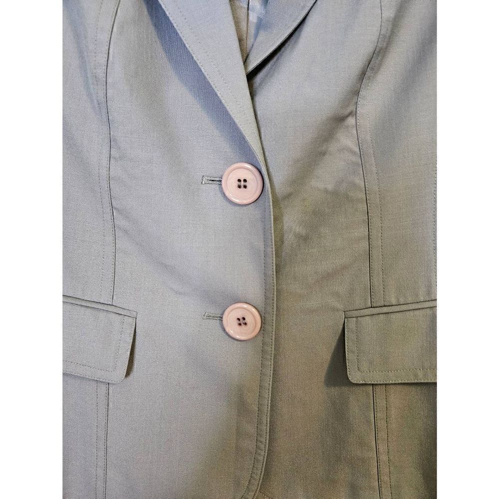 Talbots gray blazer. Size 6. - Picture 2 of 6